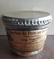 Mängden socker i Terrine de porc au genièvre