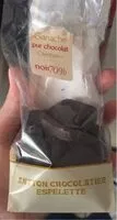 Mängden socker i Poche ganache noir amer