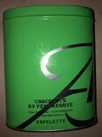 Mängden socker i Boite ganache cerise