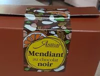 Mängden socker i Mendiant au chocolat noir