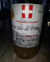 Mängden socker i Pur Jus de Poire