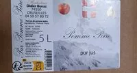 Mängden socker i pur jus pomme poire