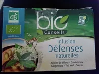 Mängden socker i Infusion défenses naturelles