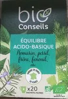 Mängden socker i Infusion équilibre Acido-basique Bio - 20 Sachets - Bio Conseils