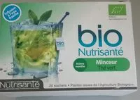 Mängden socker i Nutrisante Infusion Bio Fraîche Minceur 20 Sachets (herb Teas And Teas)