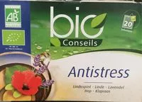Mängden socker i Infusion Anti Stress Bio - 20 Sachets - Bio Conseils