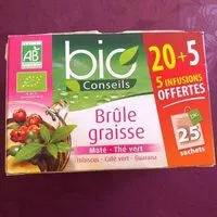 Mängden socker i Bio conseils brûle graisse