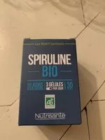 Mängden socker i Nutrisanté Spiruline 30 Gélules