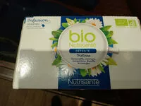 Mängden socker i Nutrisanté Infusion Bio Détente 20 Sachets