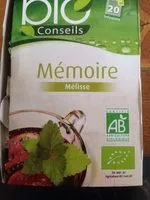 Mängden socker i Mémoire mélisse