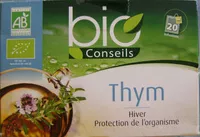 Mängden socker i Infusion de Thym - Bio Conseils