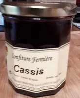 Mängden socker i Confiture fermière - cassis