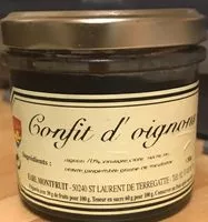 Mängden socker i Confit d'oignon