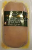 Mängden socker i Foie gras de canard mi-cuit Sud-ouest