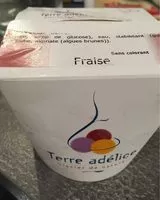 Mängden socker i Glace fraise