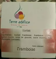 Mängden socker i Sorbet Framboise