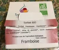 Mängden socker i SORBET FRAMBOISE