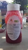 Mängden socker i Coulis bio Framboise