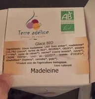 Mängden socker i Glace madelaine