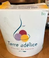 Mängden socker i Glace menthe feuilles bio