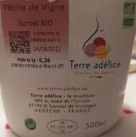 Mängden socker i Sorbet Pêche de Vigne