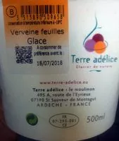 Mängden socker i Glace verveine feuilles