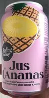 Mängden socker i Jus d’ananas