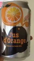 Mängden socker i Jus Orange Spring Valley 33CL