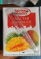 Mängden socker i Nectar de mangue