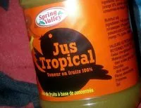 Mängden socker i Jus tropical