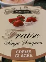 Mängden socker i crème glacée fraise