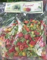 Mängden socker i Poivrons Melanges Surgeles 450G