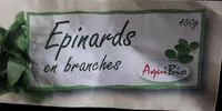 Mängden socker i Épinards en branches