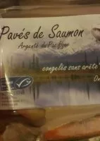 Mängden socker i Pavés de saumon argenté du Pacifique avec peau