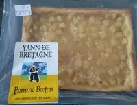 Mängden socker i Pommé breton