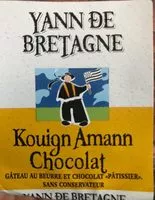 Mängden socker i Kouign Amann Chocolat