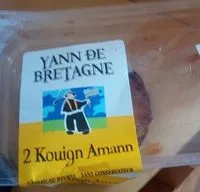 Mängden socker i Kouign Amann