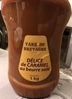 Mängden socker i Delice de caramel au beurre salé
