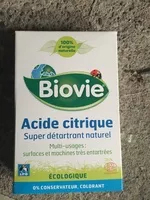 Mängden socker i Acide citrique