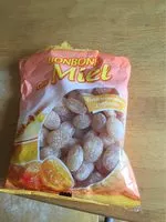 Mängden socker i Bonbon au miel
