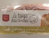 Mängden socker i Cake pâtissier poire-abricot