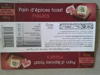 Mängden socker i Pain d épice aux figues et miel