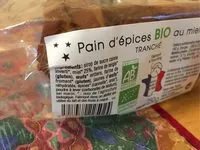 Mängden socker i Pain d’epices bio au miel tranché