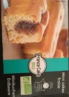 Mängden socker i Mini cakes fraise