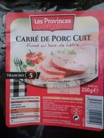 Mängden socker i Carré de porc cuit fumé au bois de hêtre