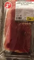 Mängden socker i Jambon sec supérieur de Savoie