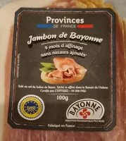 Mängden socker i Jambon de Bayonne