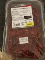 Mängden socker i Effeuillades de viande des grisons