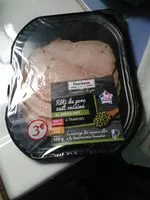 Mängden socker i Rôti de porc cuit cuisine au poivre vert
