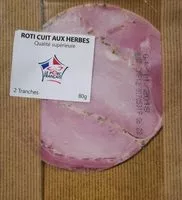 Mängden socker i Rôti de porc supérieur aux herbes